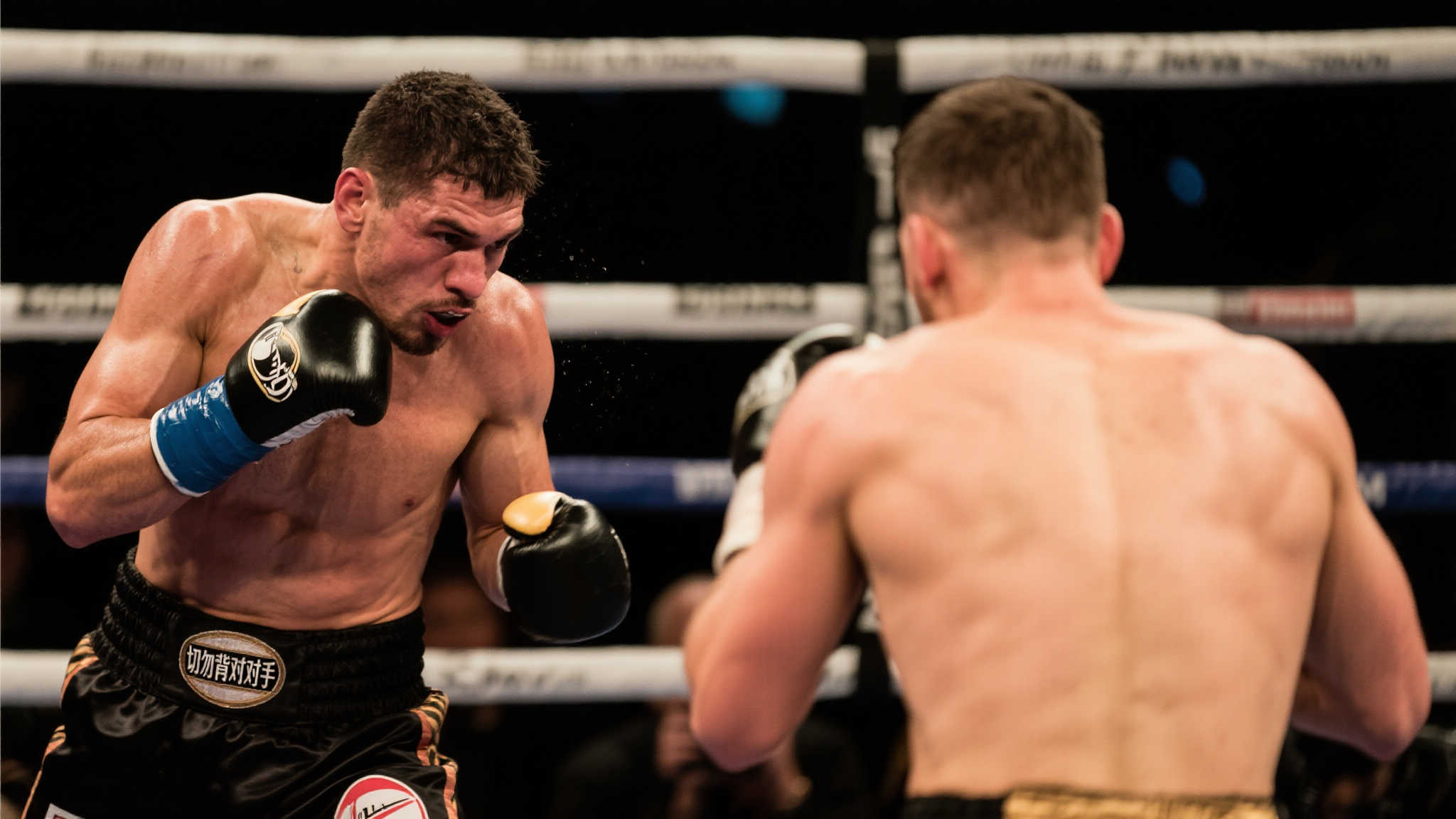 拳台警示:背对对手乃大忌 拳台警示:背对对手乃大忌