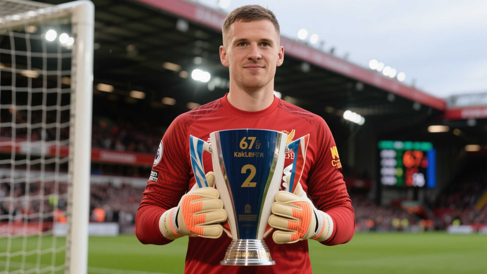 凯莱赫效力红军一线队：67场比赛收获2座冠军